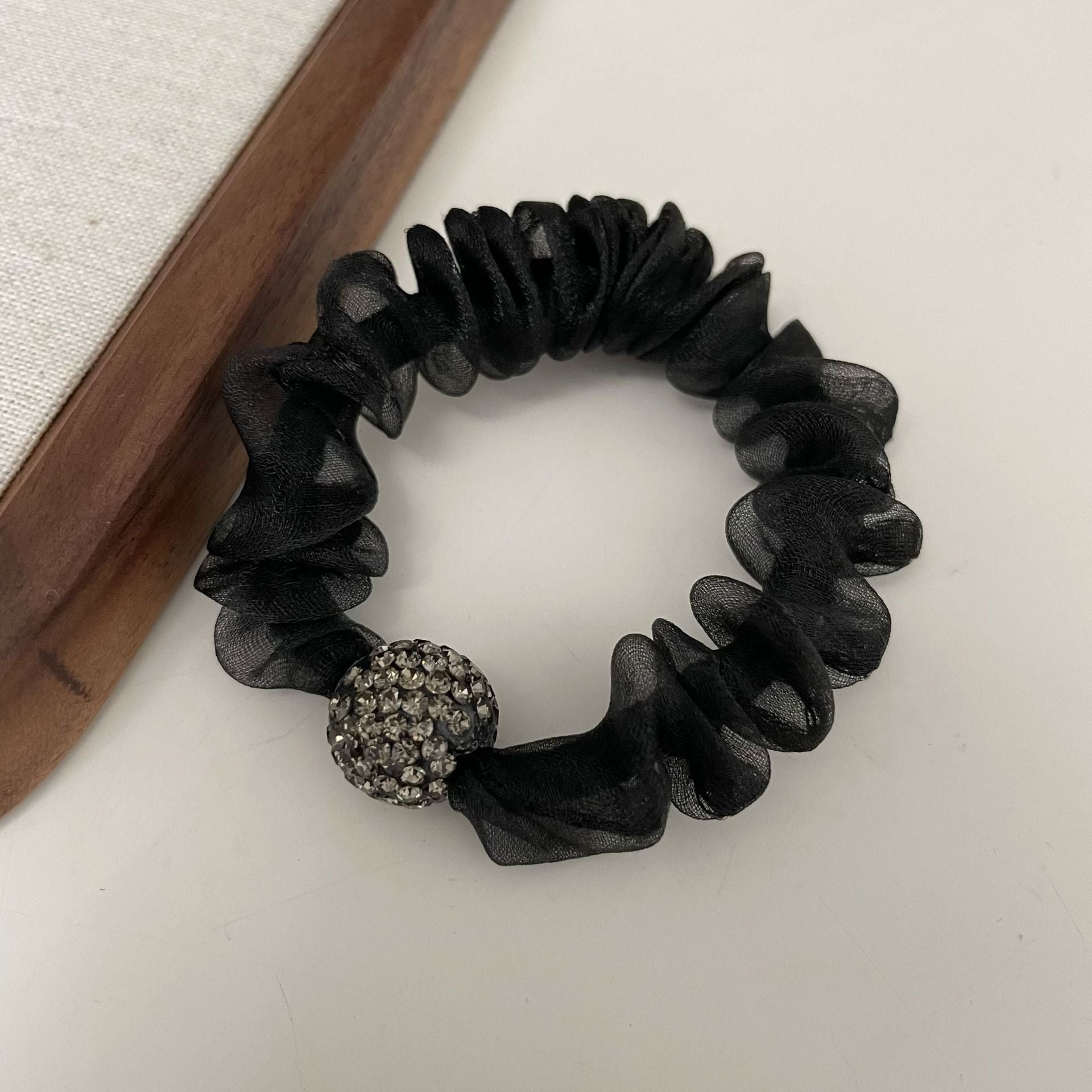 Wholesale Women's Leopard Print Advanced Ring Hair Rope Elegant Rubber Band Hair Accessories